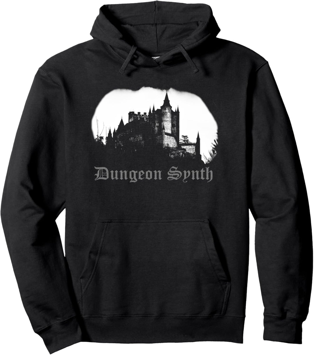 Dungeon Synth Burg Schloss Dark Ambient Old-school Music Pullover Hoodie