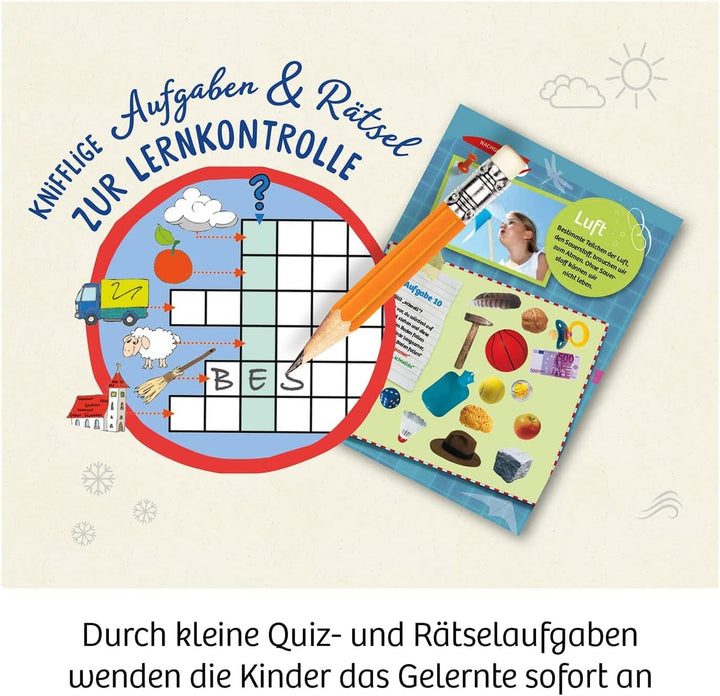 Kosmos 636111 Schülerlabor Grundschule 1. und 2. Klasse, spannende Experimente zu Natur und Technik,