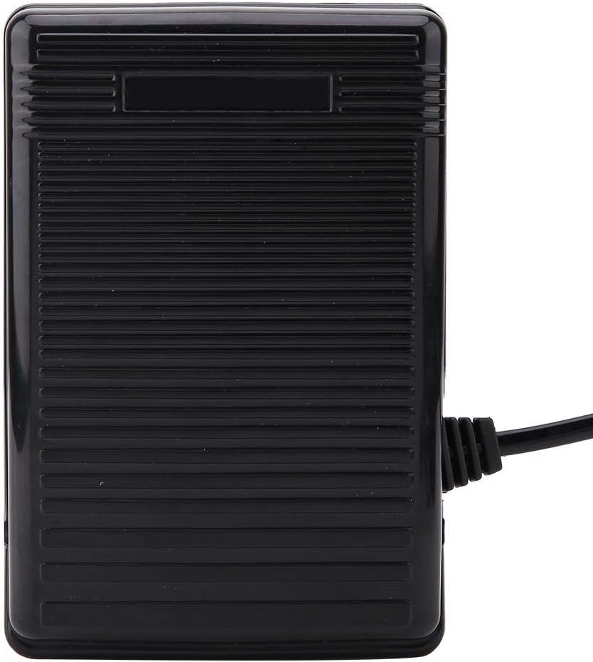 Hongzer Fussschalterpedal, 220V Fussschalterpedal mit Netzkabel für Singer 974 Nähmaschine (EU-Steck