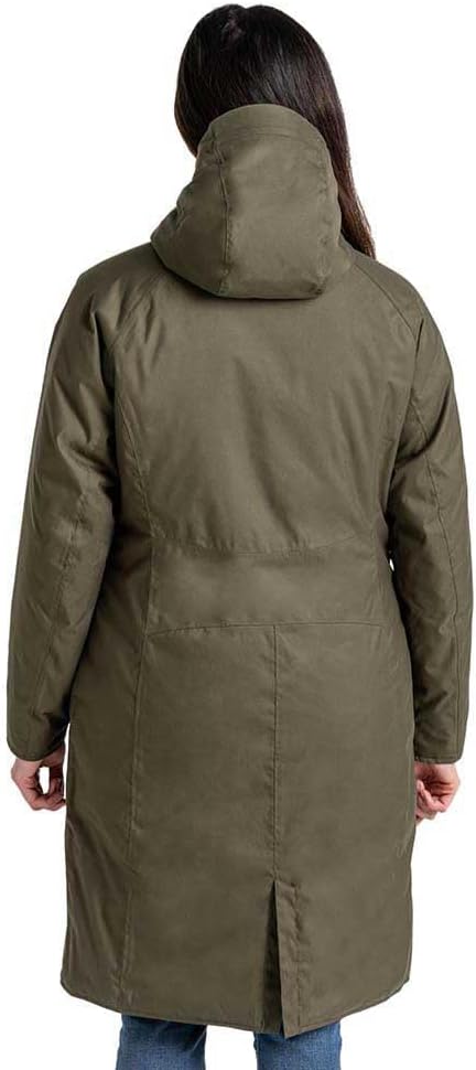 Craghoppers Damen Caithneshort Jacke mit Ärmeln Wasserdichte Jacke 44 Olivgrün (Wild Olive), 44 Oliv