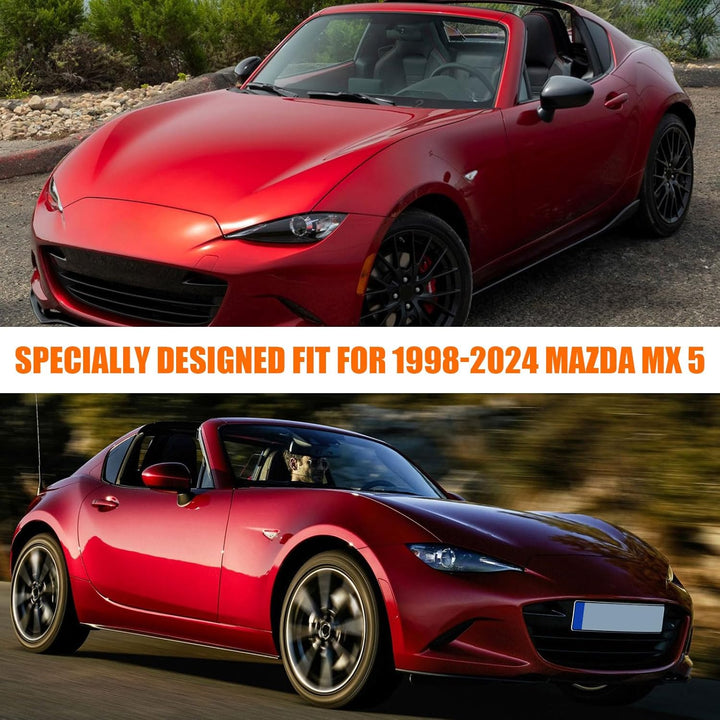Autoabdeckung Wasserdicht Passend für Mazda Miata/MX-5 1998-2025, Vollgarage Autoplane Auto Abdeckpl