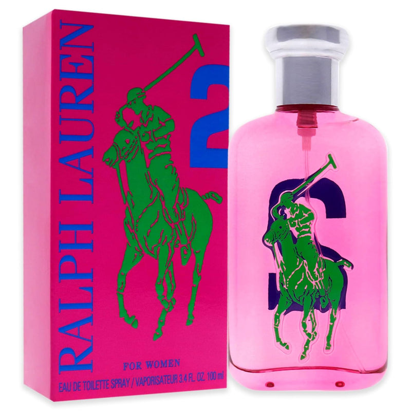 RALPH LAUREN Big Pony 2 pink Wom EDT Vapo 100 ml 100 ml (1er Pack), 100 ml (1er Pack)