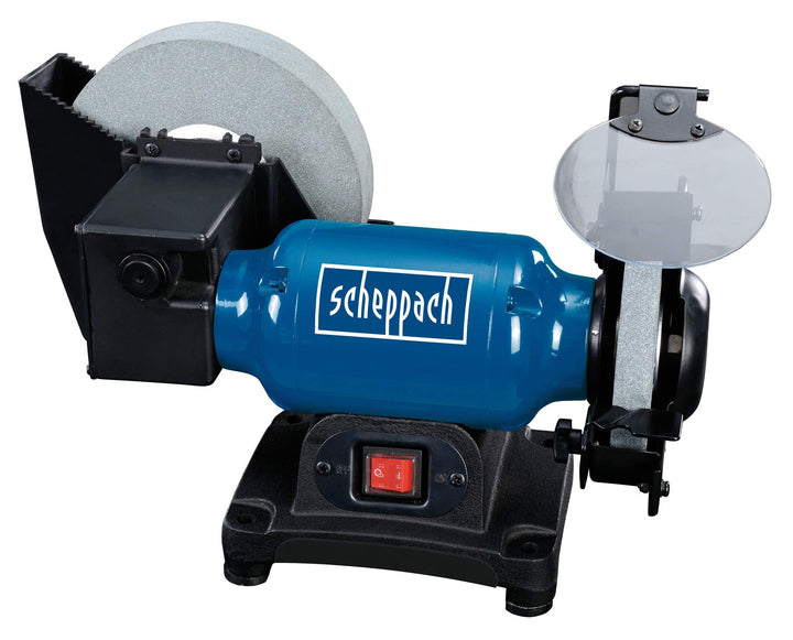Scheppach Profi Nassschleifer Trockenschleifer BG200W mit Induktionsmotor | 230V 250W - Ø200mm Schle