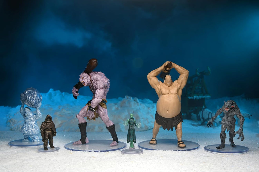 Rubie's Wizkids D&D Icons of The Realms: Snowbound Booster Brick (8) | DnD Miniaturen Halloween 32 S