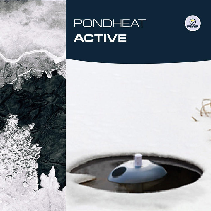 FIAP PondHeat Active - Teichheizer - Frostwächter - Teichheizung - Eisfreihalter - Gartenteich - Sch