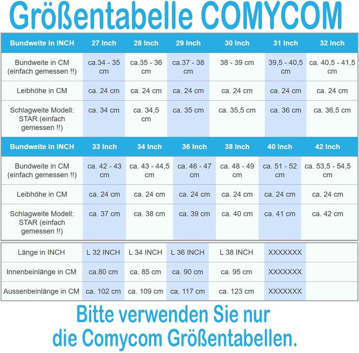 Comycom Bunte Hippie Batik Schlaghose Star Rainbow 27W / 34L Mehrfarbig, 27W / 34L Mehrfarbig