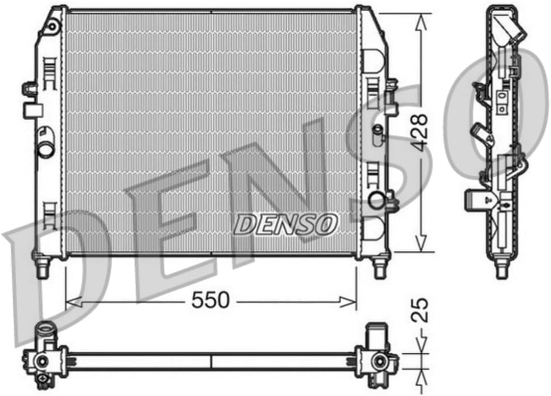 Denso DRM44008 Kühler, Motorkühlung