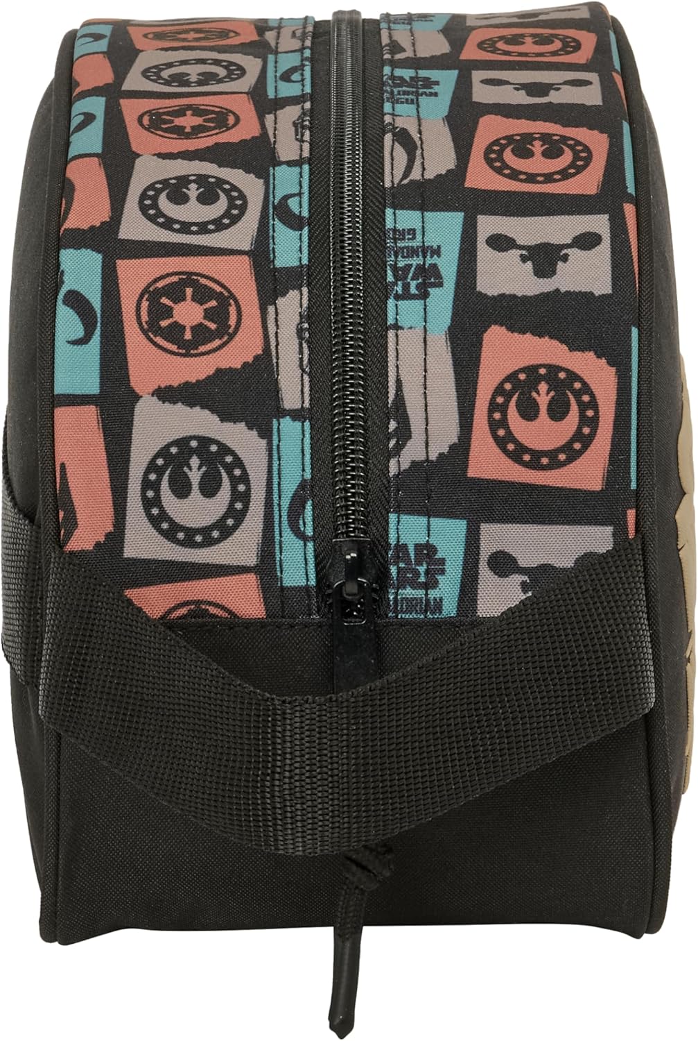 Mandalorian & GROGU Kulturtasche für Kinder, mittelgross, mit Griff, Kulturbeutel für Kinder, anpass