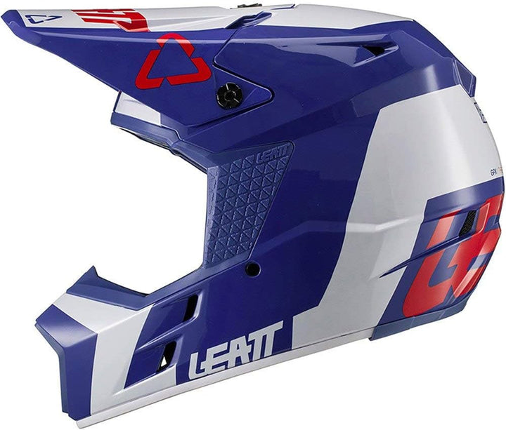 Leatt GPX 3.5 V20.2 Motocross Helm XL (61/62) Blau/Weiss, XL (61/62) Blau/Weiss