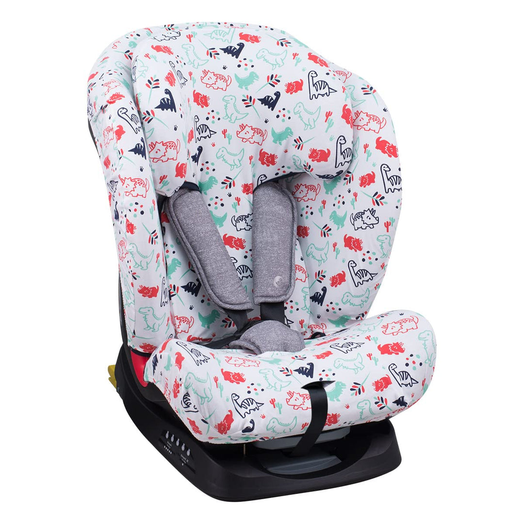 JYOKO KIDS Bezug kompatibel mit Bebeconfort, Maxi Cosi Titan Nomad, GB Everna (Dino Party) Titan Nom