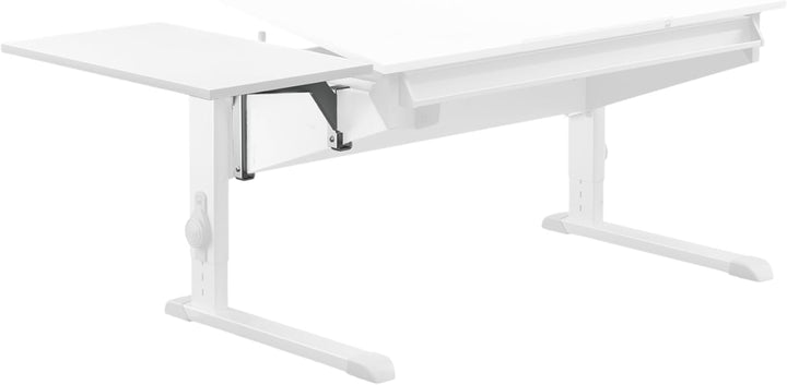 moll Sprinter Side Top, Tisch-Erweiterung in die Breite, seitliche Ablagemöglichkeit, Weiss, Holzwer