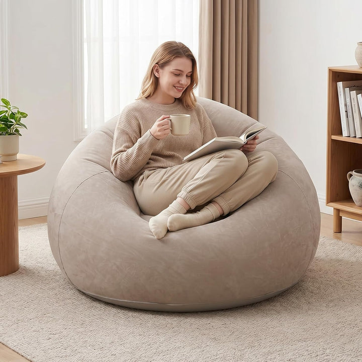 Aufblasbares Sessel Sitzsack, Tragbares Aufblasbares Luftsofa, Aufblasbarer Liegestuhl Outdoor Campi