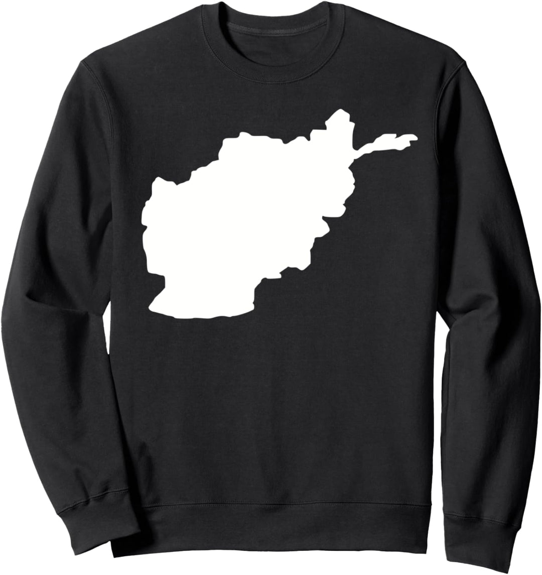 Afghanistan Karte Sweatshirt