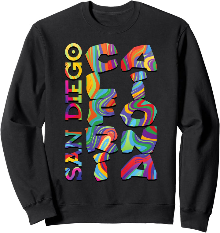 San Diego California Beach Sommer für Damen Herren Jungen Mädchen Sweatshirt
