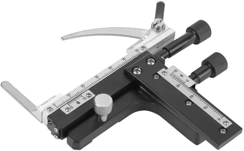 Aufsteckbare mechanische X-Y-bewegliche Tischmessschieber mit Skala für Mikroskop-Mikroskopzubehör M