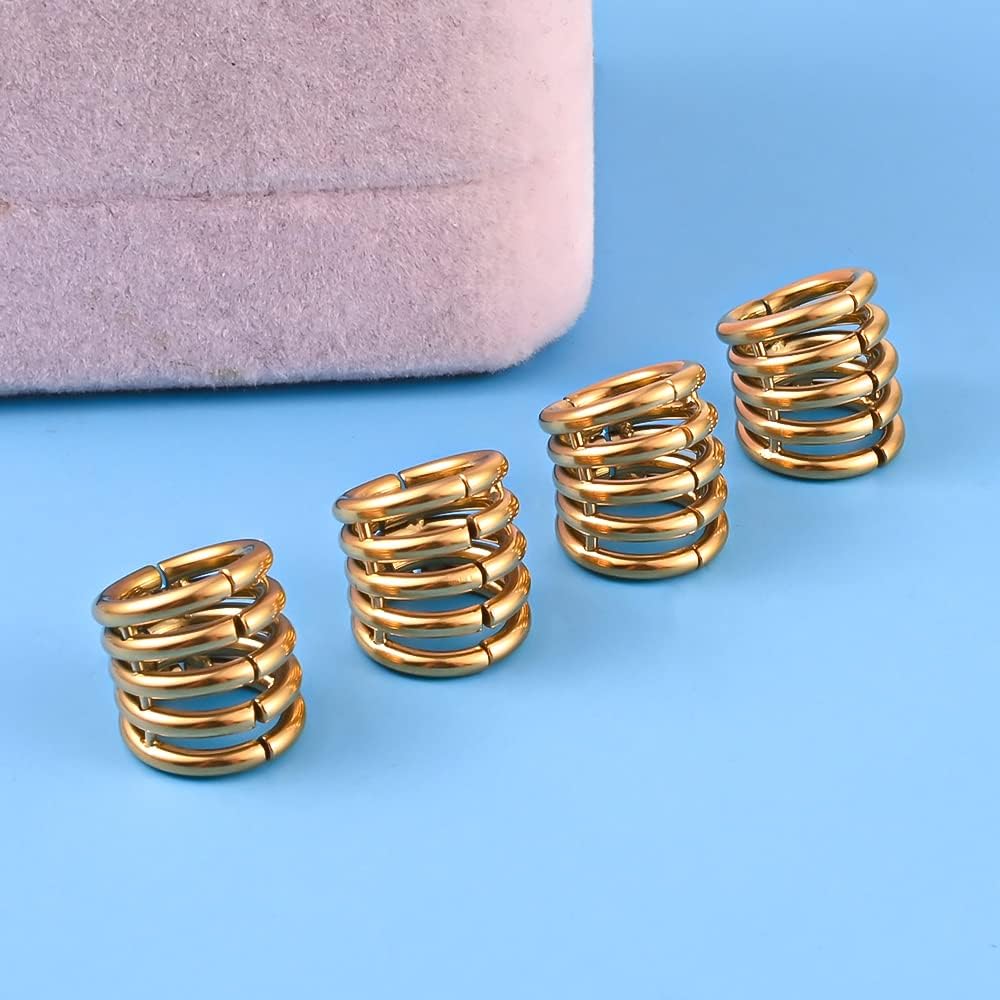 Ohr Gewichte Flesh Tunnel Plug Hangers Ringe Hoop Edelstahl für Gestreckte Expander Ohrpiercing 6mm