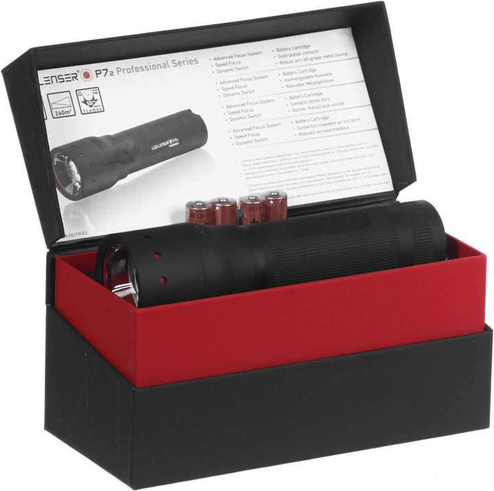 LED LENSER - Taschenlampe P7.2 (schwarz)
