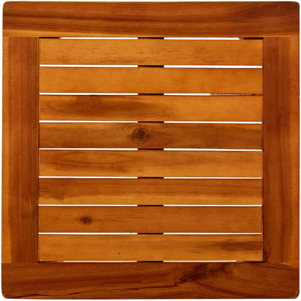 homiuse Garten-Couchtisch 45x45x36 cm Esszimmertische Couchtisch Holz GartenmöBel BalkonmöBel Garten