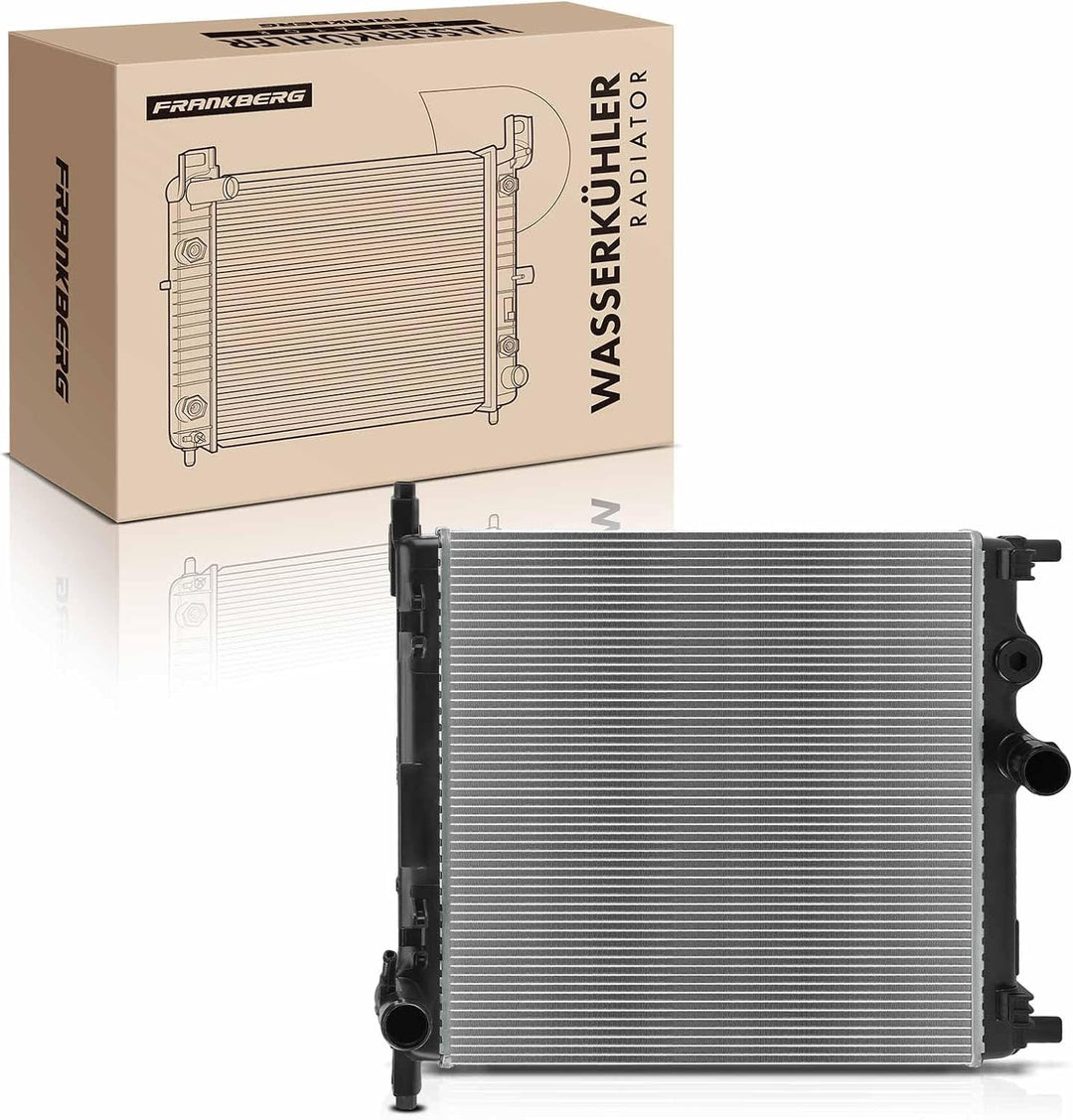 Frankberg Kühler Wasserkühler Motorkühler Schaltgetriebe Kompatibel mit Mii KE1 KF1 1.0L Electric 20