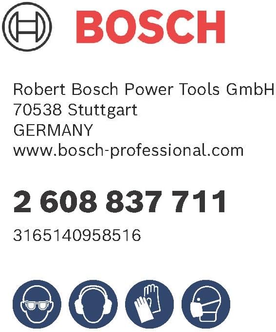 Bosch Accessories 1x Kreissägeblatt Standard for Wood (Holz, Sägeblatt Ø 190 x 30 x 1,6 mm, 60 Zähne