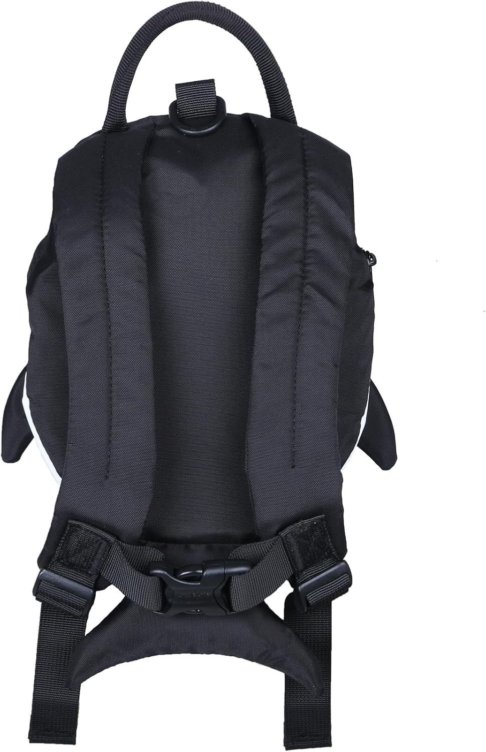 LittleLife Animal Kleinkindrucksack mit Sicherheitsleine, Orca Mini Schwarz, Mini Schwarz
