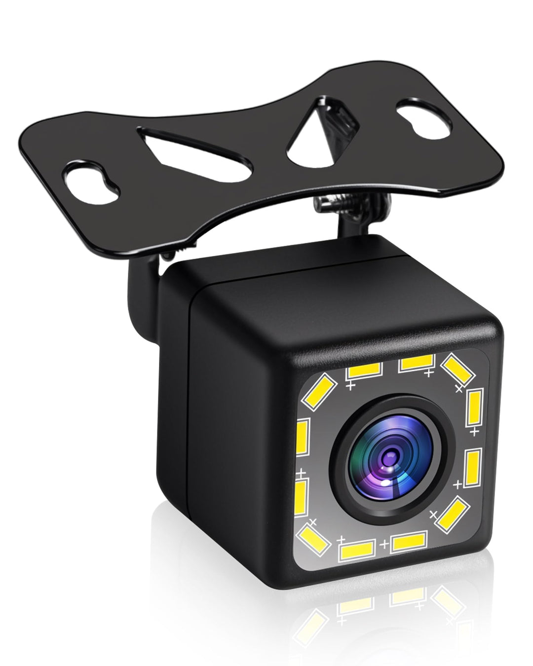 Essgoo LED Rückfahrkamera fürs Auto, IP68 wasserdicht 170° Weitwinkel Autoradio Backup Camera 720P R
