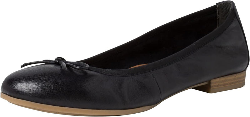 Tamaris Damen Klassische Ballerina 1-22116-26 Weiss 37 EU Navy, 37 EU Navy