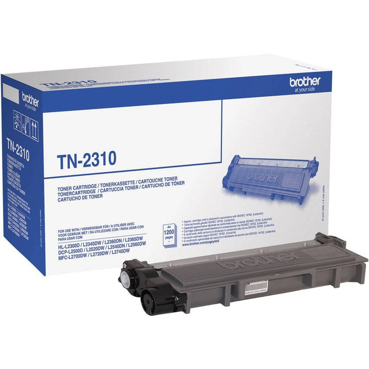 Brother TN-2310 Tonerkartusche Original Schwarz 1 Stück - Tonerkartuschen (1200 Seiten, Schwarz, 1 S
