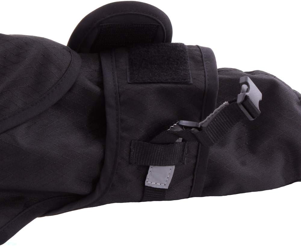 Back on Track Hunderegenmantel ohne Füllung schwarz 21 cm EU, 21 cm EU