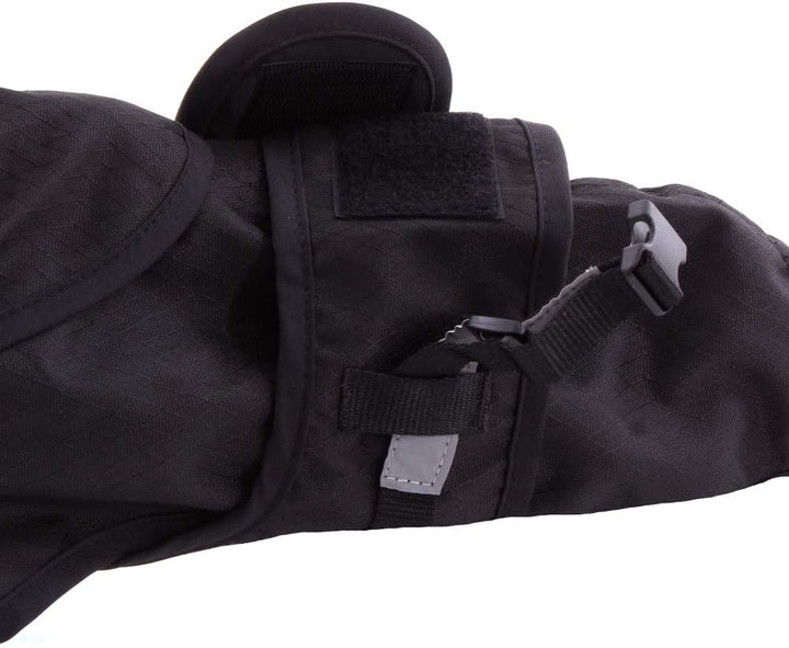 Back on Track Hunderegenmantel ohne Füllung schwarz 21 cm EU, 21 cm EU