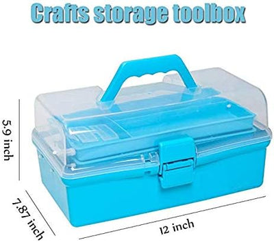 Quilling-Set, Quilling-Werkzeuge, Papier-Quilling-Set mit Aufbewahrungsbox Blaue Box, Blaue Box