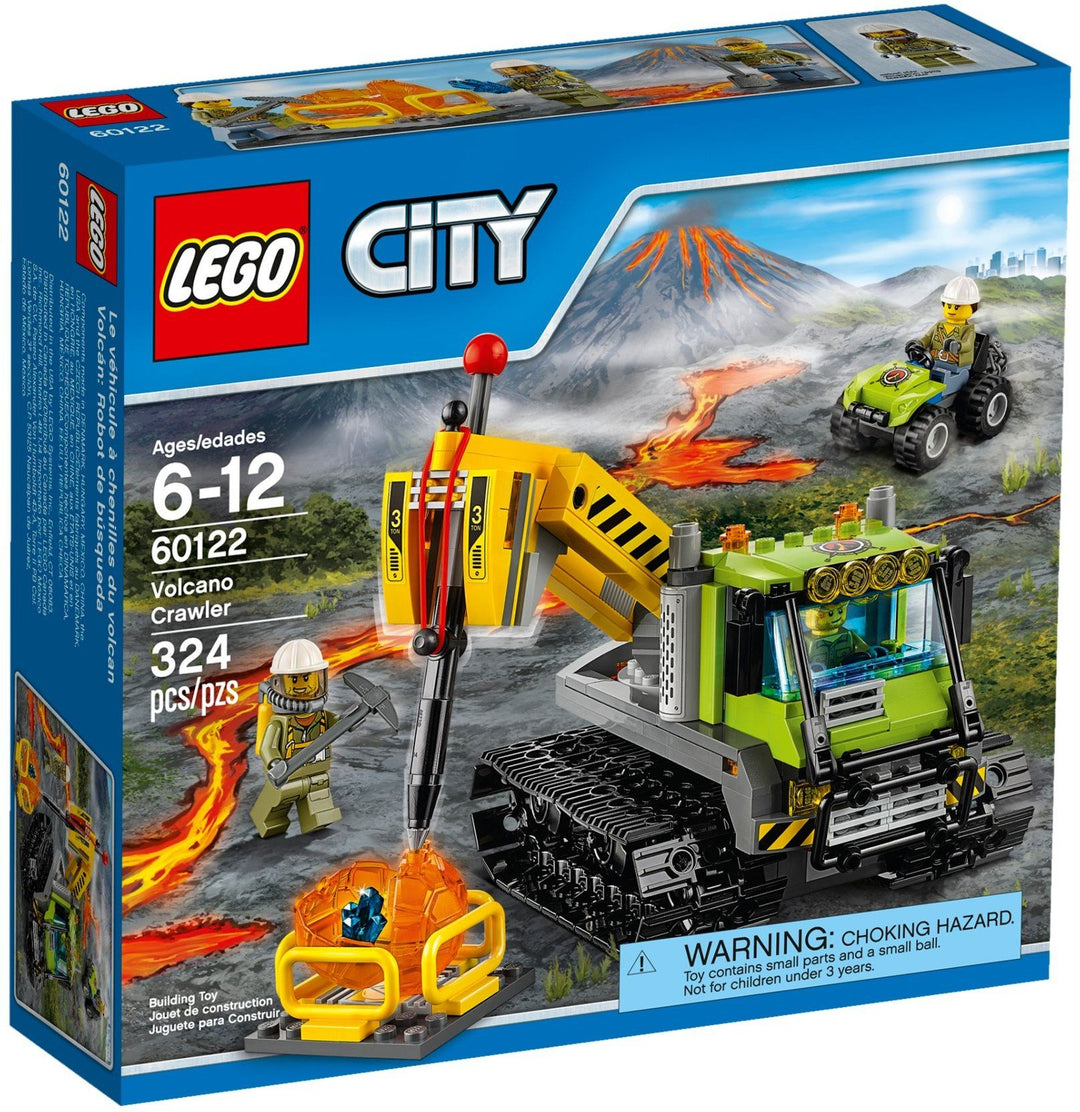LEGO City 60122 - Vulkan-Raupe