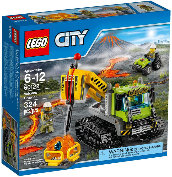 LEGO City 60122 - Vulkan-Raupe