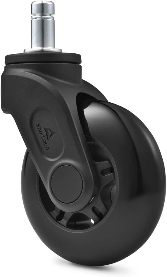 Sharkoon SW10, Ersatzrollen für Gaming- oder Schreibtischstühle, 75mm