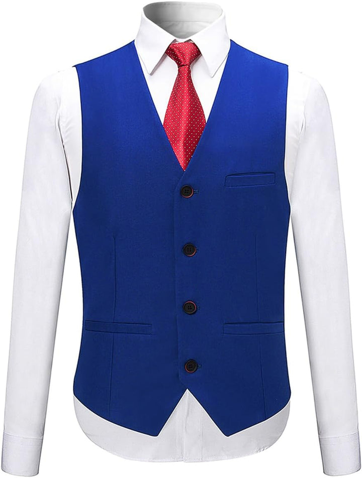 Allthemen Anzug Herren Anzug Slim Fit 3 Teilig Herrenanzug 3-Teilig Anzüge Herren Modern Sakko für B