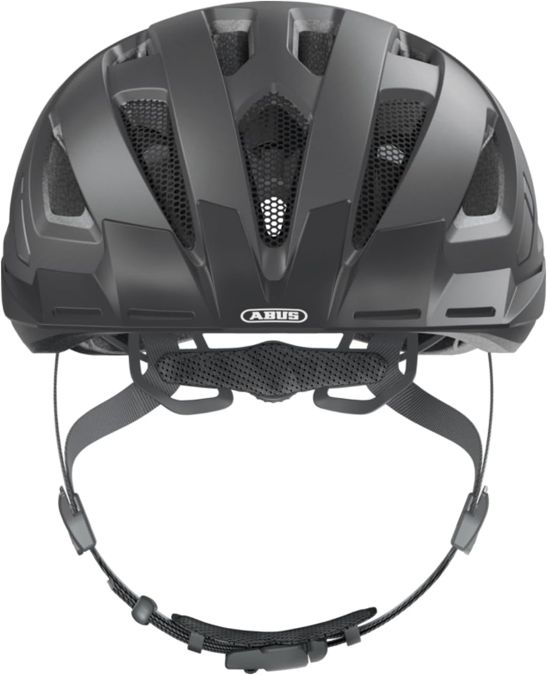 ABUS Stadthelm Urban-I 3.0 - Fahrradhelm mit Rücklicht, Schirm und Magnetverschluss - für Damen und