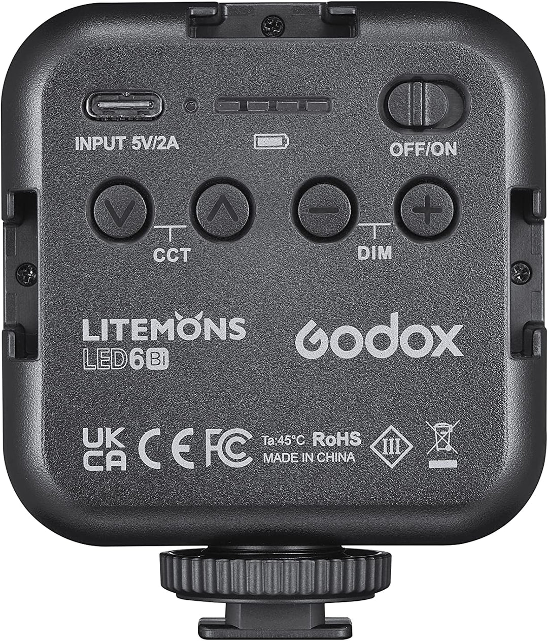 Godox VK2 Vlogging-Kit mit Handstativ für Mobile Geräte mit Lightning-Anschluss für Smartphones