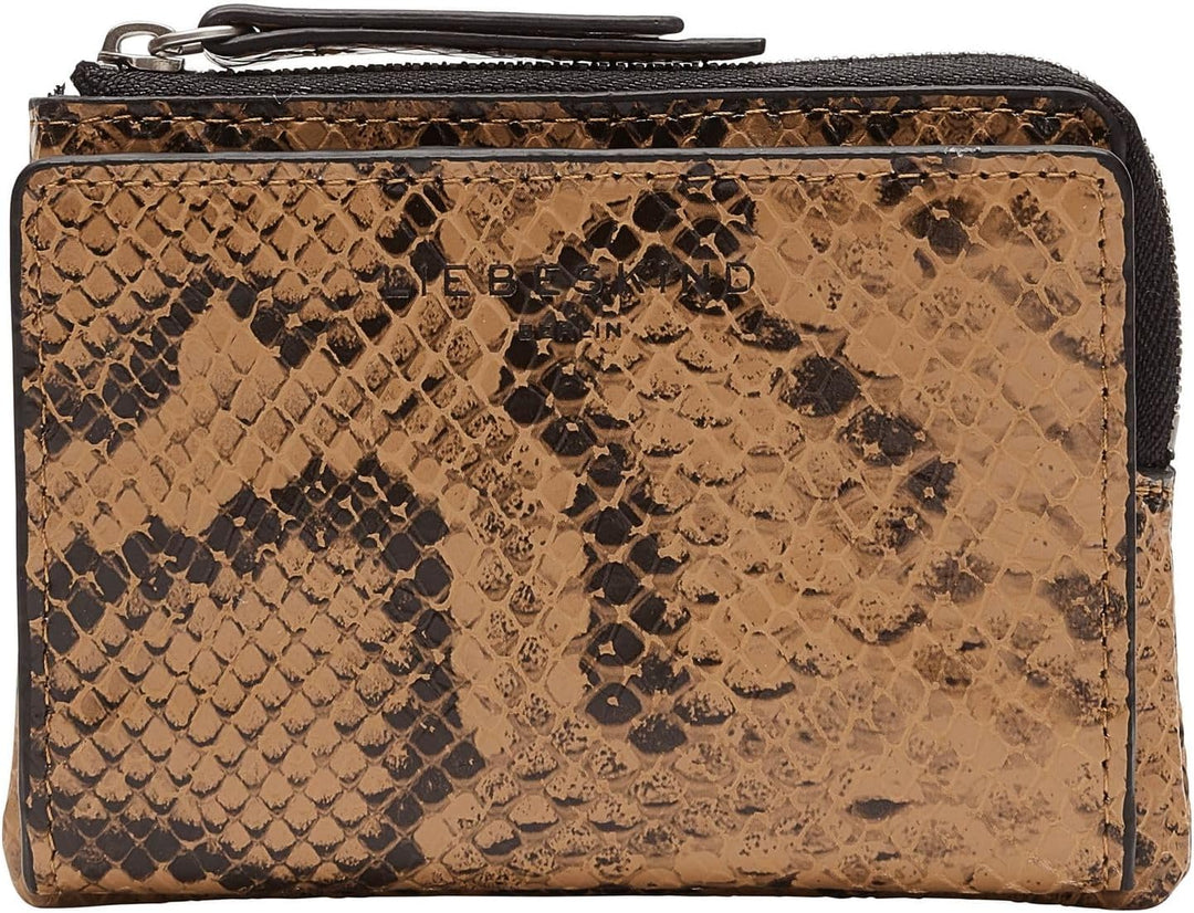 Liebeskind Berlin Snake Smilla Portemonnaie, Small (HxBxT 9.0 cm x 13.0 cm x 1.0cm), Light Tan - 873
