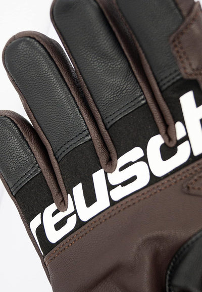 Reusch Herren Henrik Kristoffersen extra Warmer, winddichter und atmungsaktiver Skihandschuh 9 Weiss