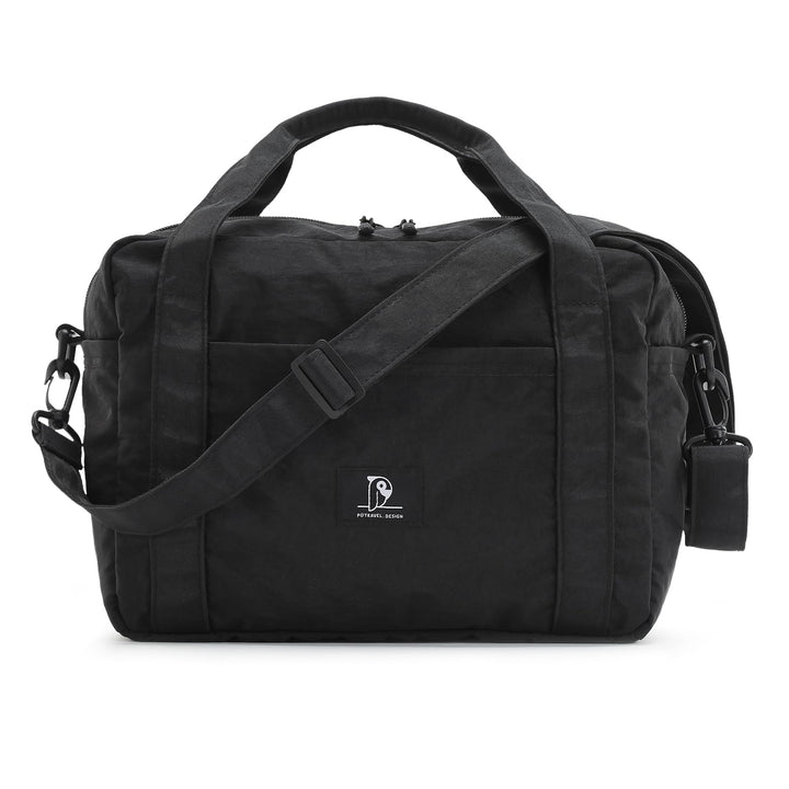 Kleine Reisetasche, Schultertasche mit Trolley-Aufsteckfunktion | 12L Reisetasche mit 6 Aussentasche