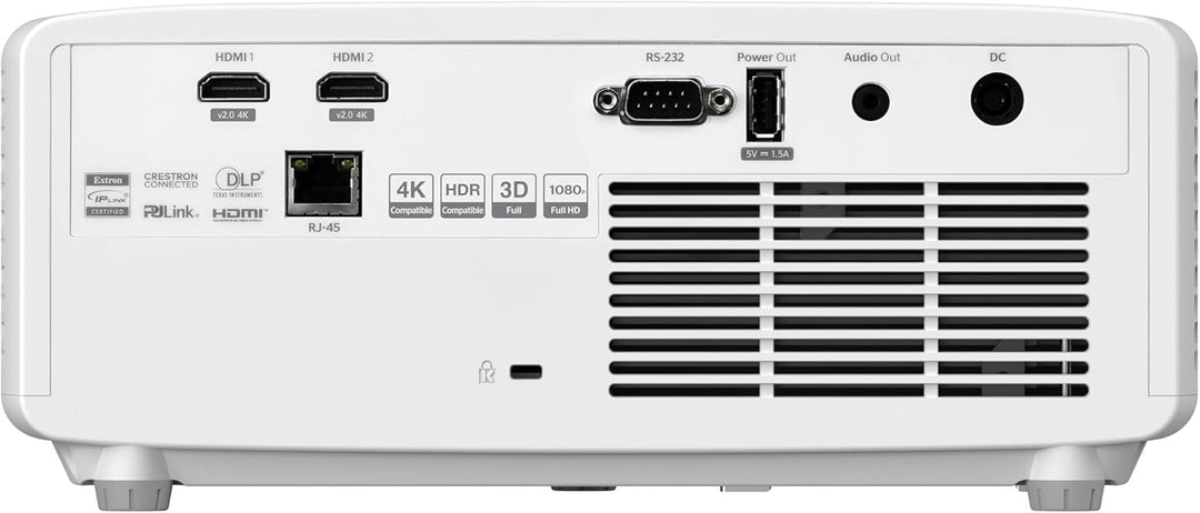 Optoma HZ150X - Full HD Laser Beamer | 5000 Lumen | 3D | 360° Projektion | Business & Heimkino