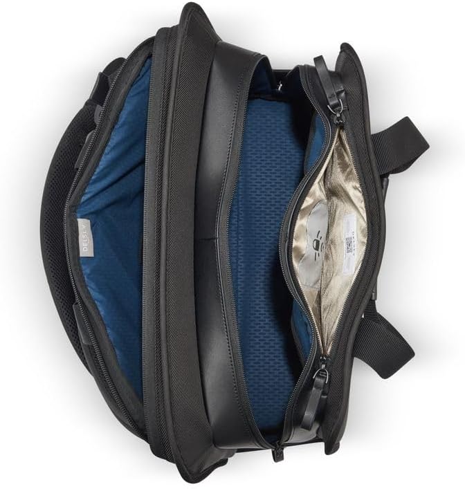 Delsey Arche - Aktentasche 2in1 15.6" 42 cm RFID Schwarz, Schwarz