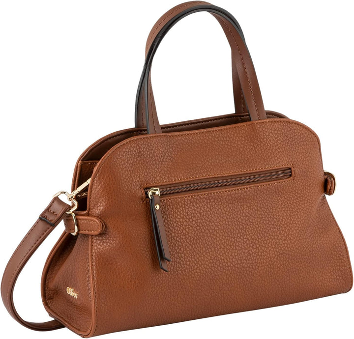 Gabor bags Neomi Damen Shopper Umhängetasche Reissverschluss Klein Braun