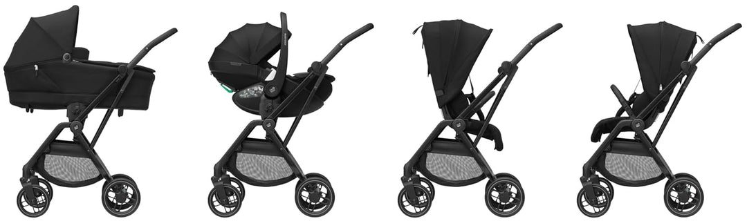 Maxi-Cosi Leona² Kinderwagen, 0–4 Jahre, 0–22 kg, federleichter, superkompakt Buggy, umdrehbare Sitz