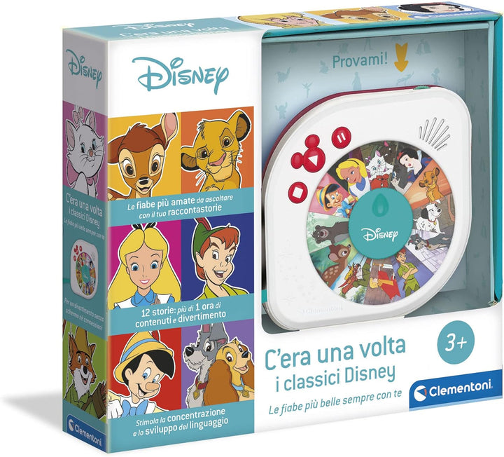 Clementoni - 17674 - C'era UNA Volta - Die Klassiker Disney Storyteller - Erzählen Sie Disney elektr