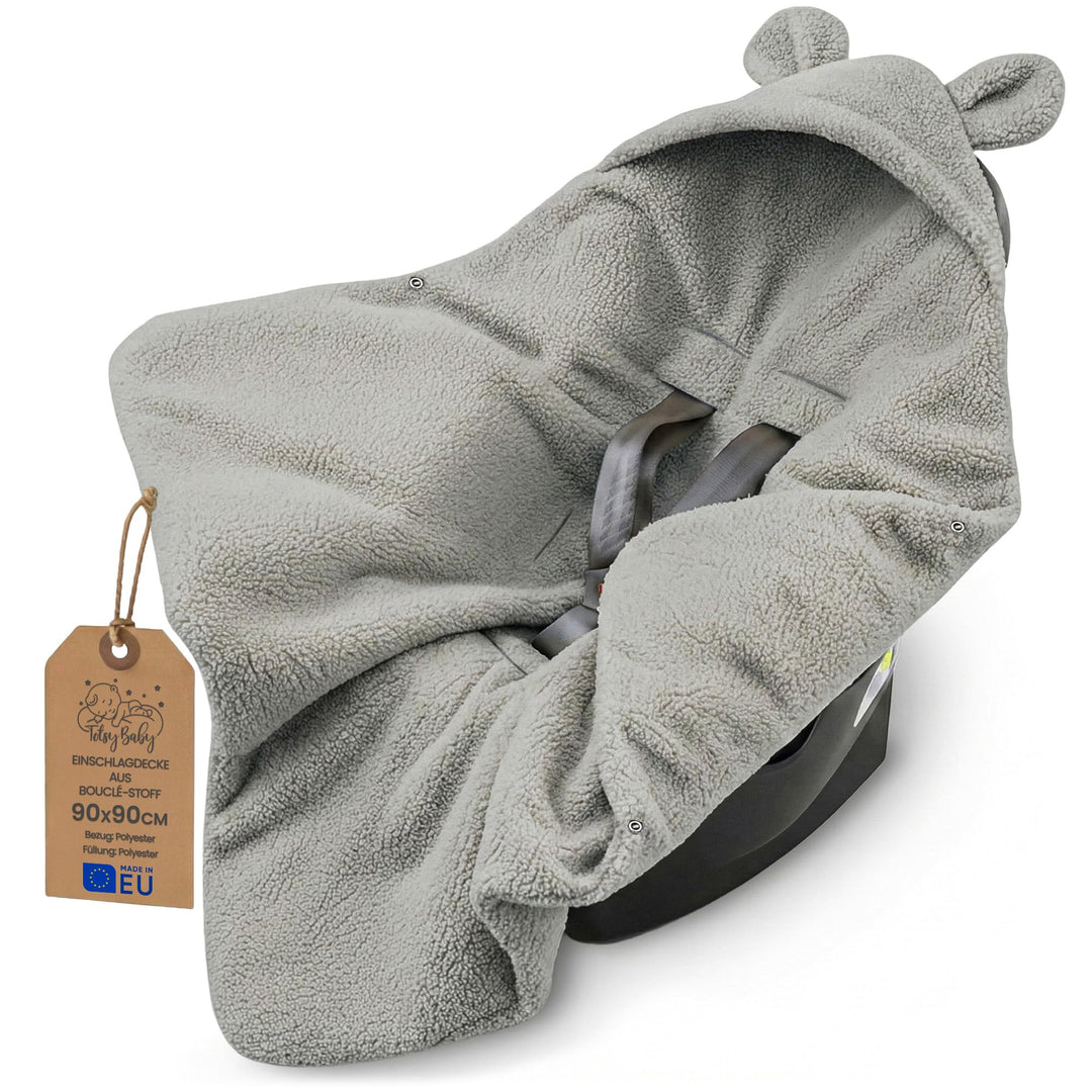 Einschlagdecke Babyschale Baby Decke - Winterschlafsack Blanket Fusssack Kinderwagen Zubehör für Neu
