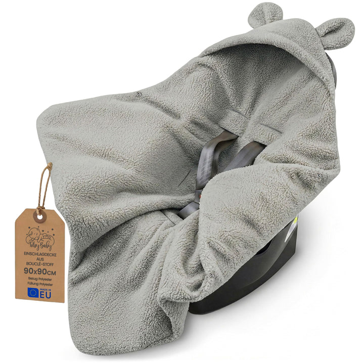 Einschlagdecke Babyschale Baby Decke - Winterschlafsack Blanket Fusssack Kinderwagen Zubehör für Neu