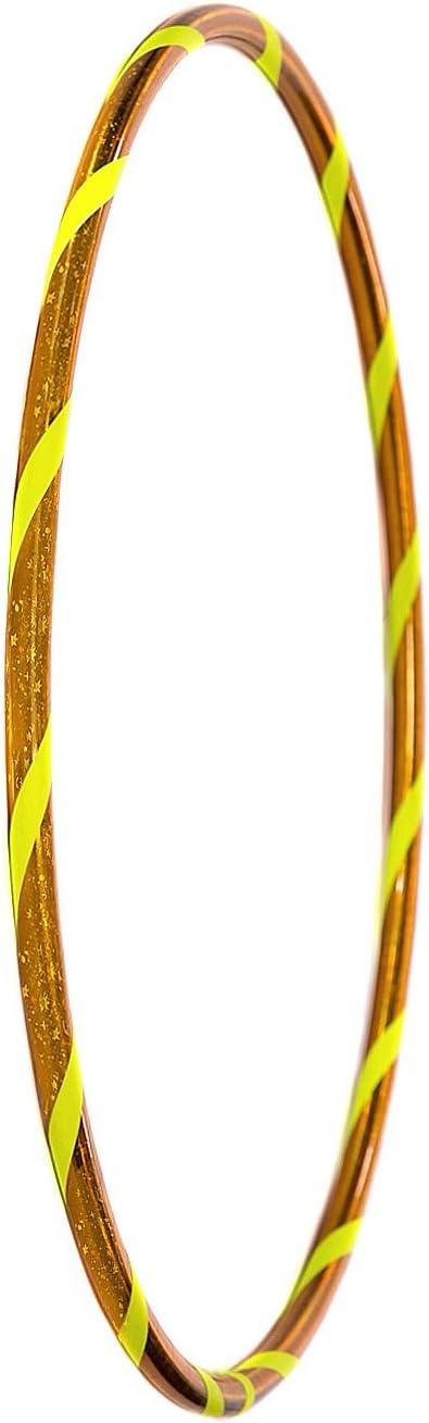 Super Star Kinder Hula Hoop Reifen mit Sternen-Muster Ø70cm Stern-Gelb-Gelb, Ø70cm Stern-Gelb-Gelb
