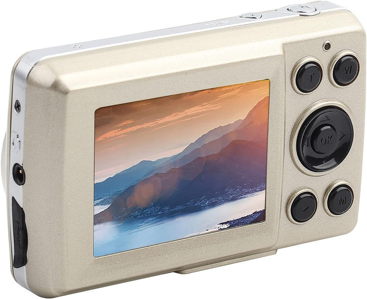 Digitalkamera, FHD 720P Digitalkamera für Kinder, Videokamera, 16-facher Digitalzoom, kompakte Punkt
