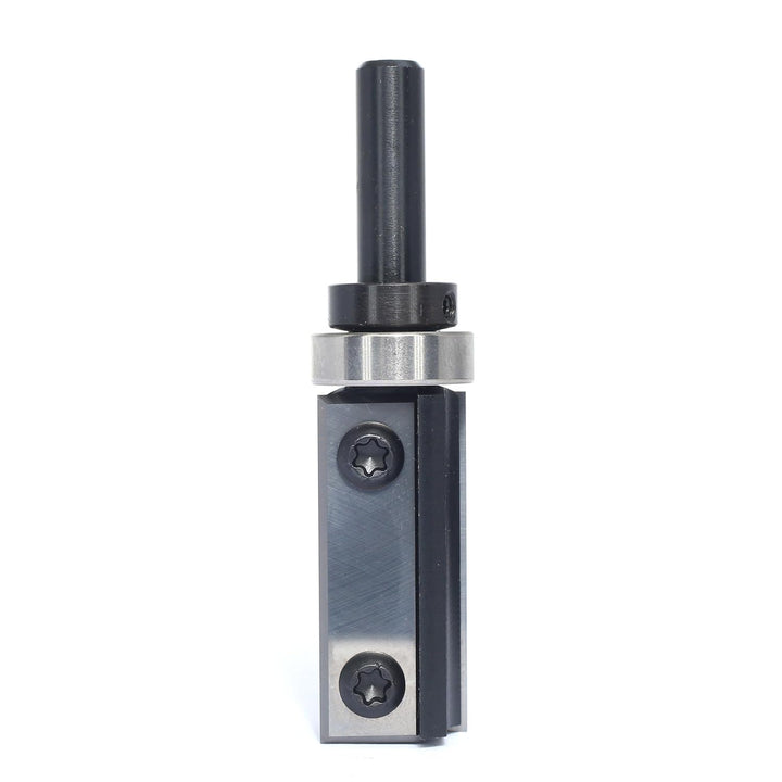 Sinoprotools Wendeplatten Bündigfräser,8mm Schaft Schnittlänge 40mm,Bündiger Fräser mit 4-seitigen A